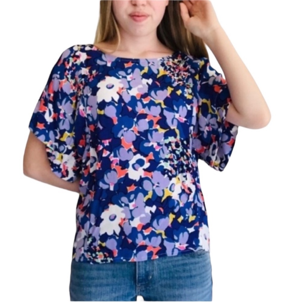 Maeve Milla blouse with flutter sleeves and boxy fit size S excellent condition